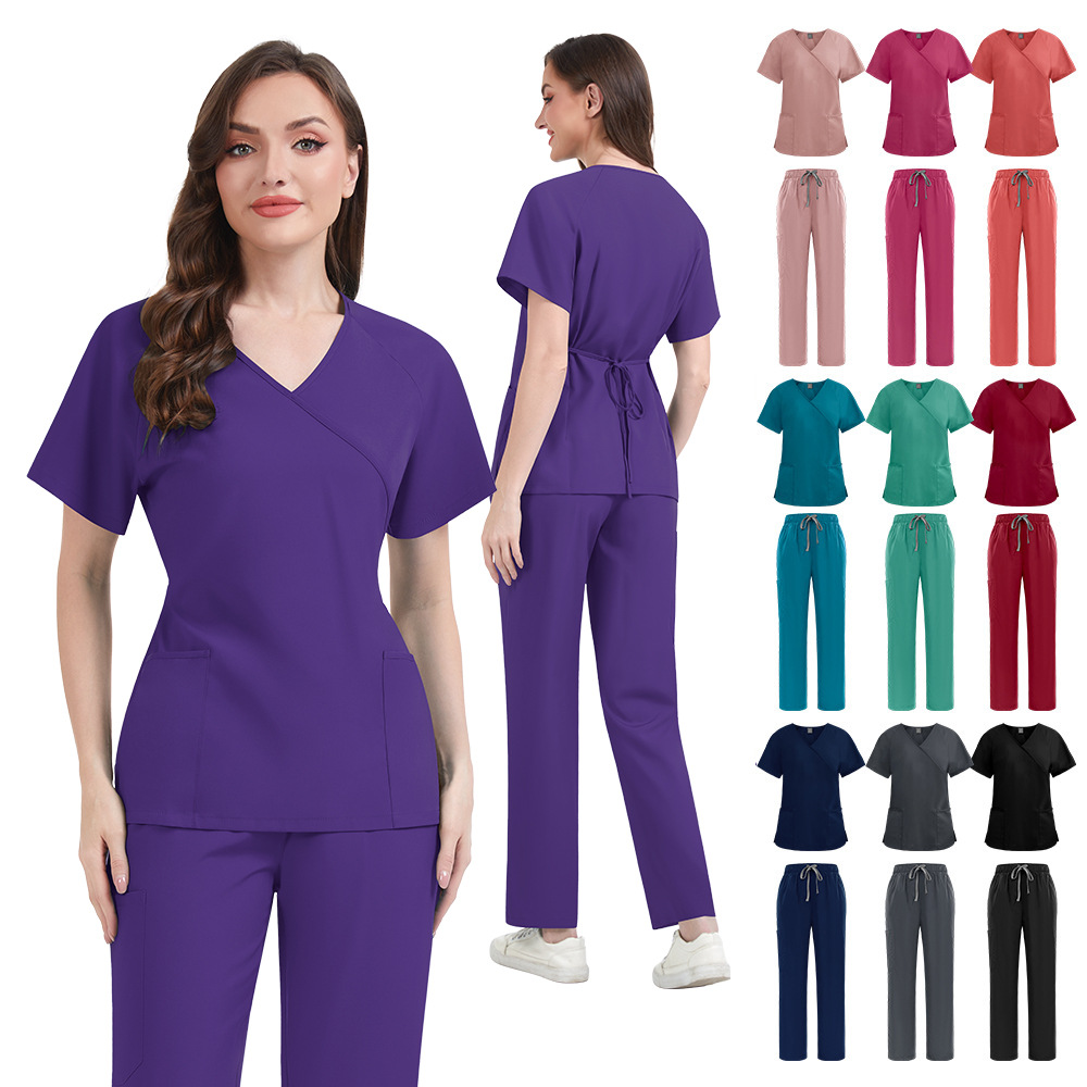 Slim Fit Women Scrubs Sets Hos - Medical Lab Hospital recension och pris