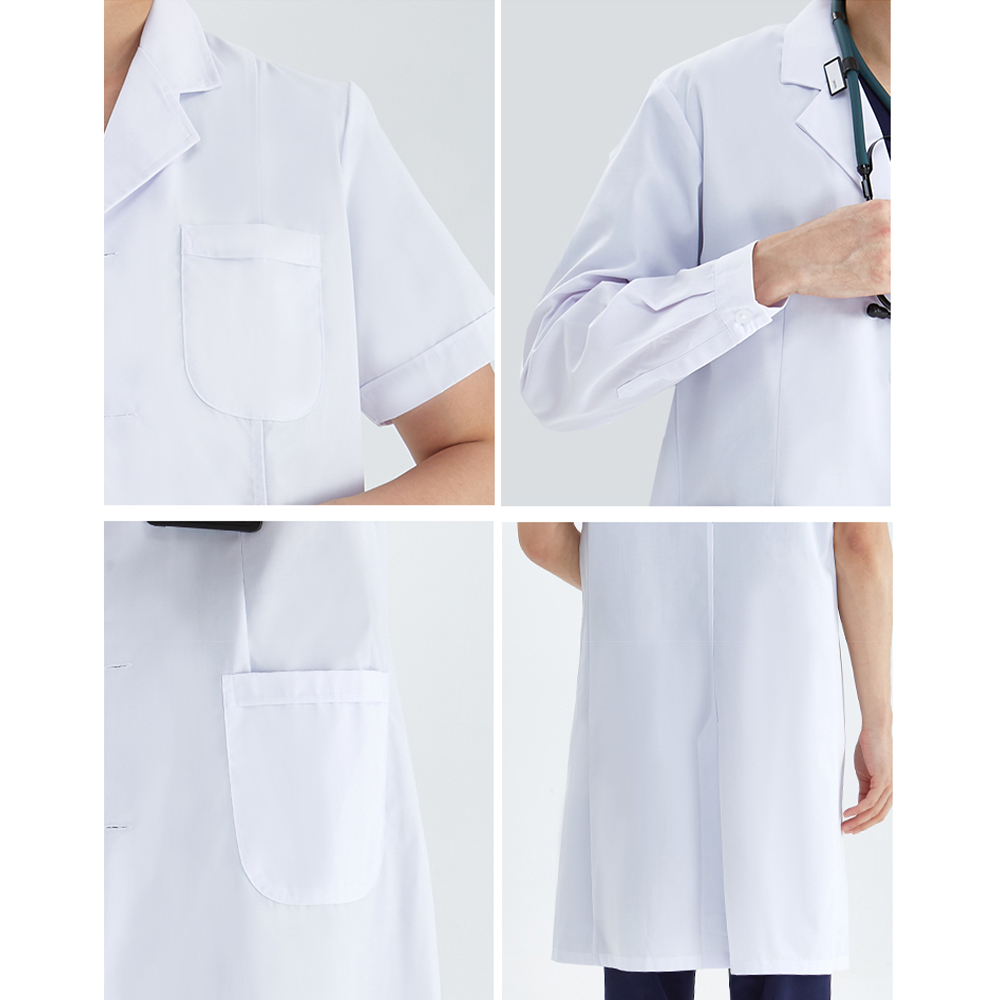 Unisex White Coat Lab Coat Hos - Medical Lab Hospital recension och pris